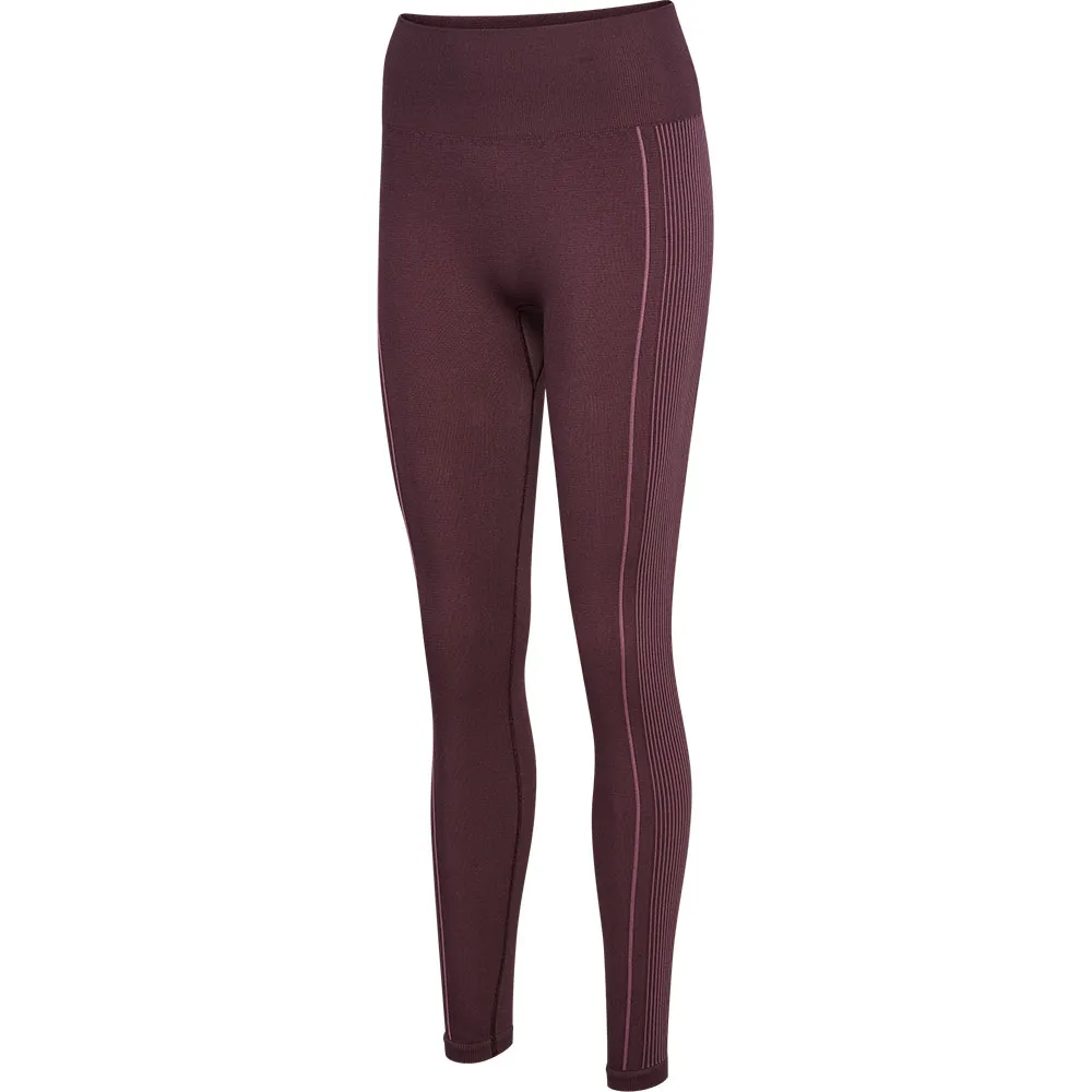 

Леггинсы Hummel Yoga Seamless high waist, фиолетовый
