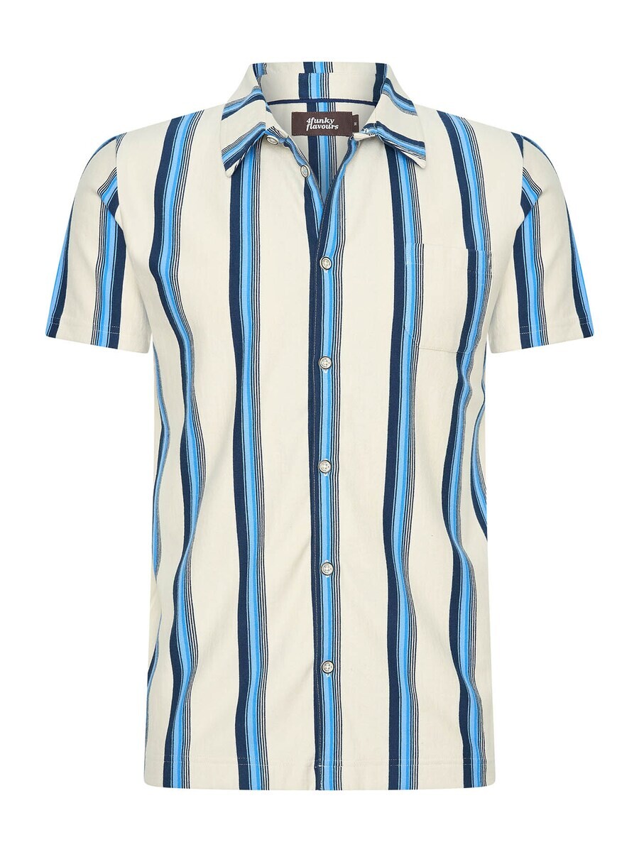 

Повседневная рубашка 4funkyflavours Regular fit Button Up Shirt Fate, белый