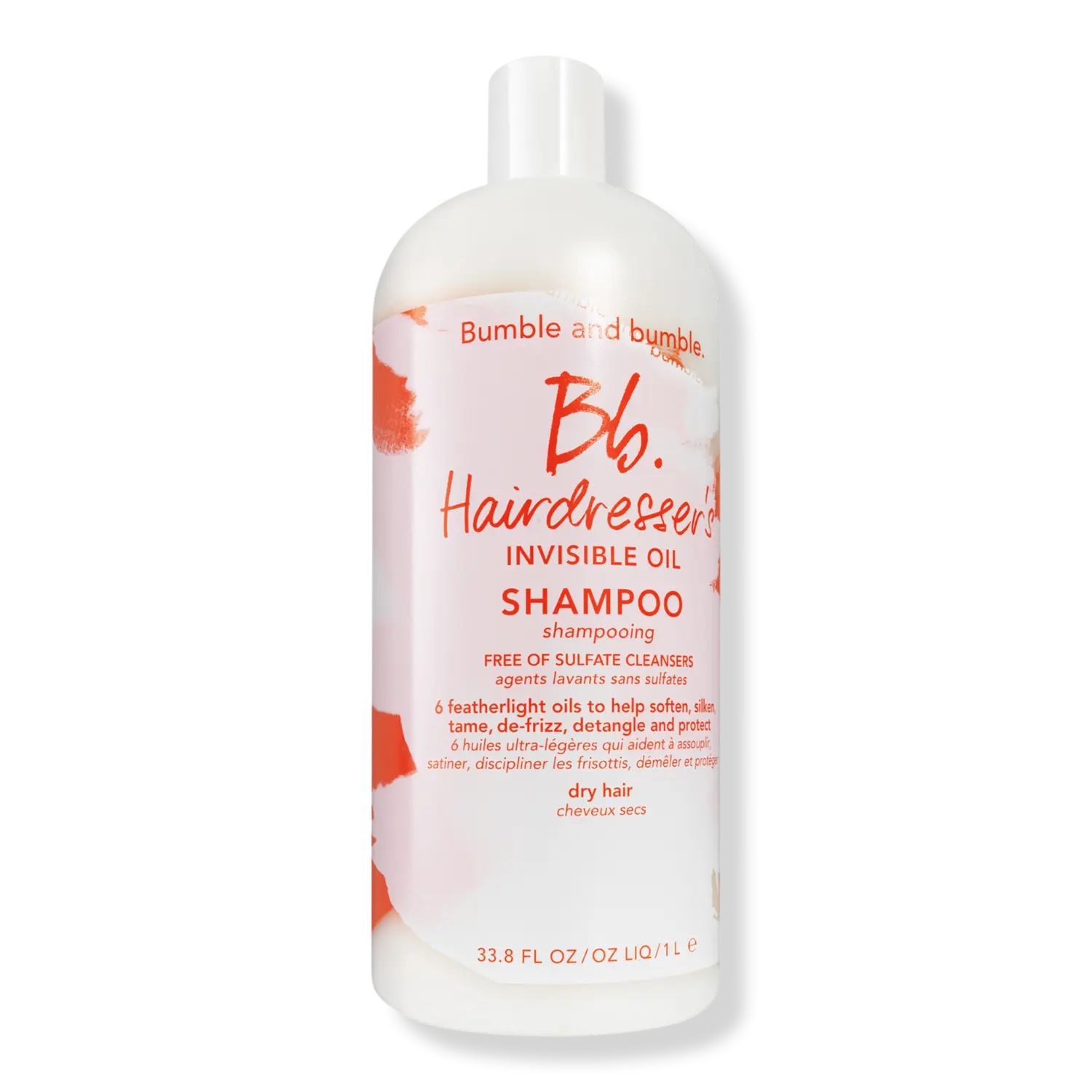 

Увлажняющий шампунь Hairdresser's Invisible Oil Bumble and bumble, 33.8 oz