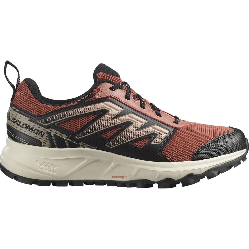 Кроссовки Salomon Wander Goretex Trail, коричневый