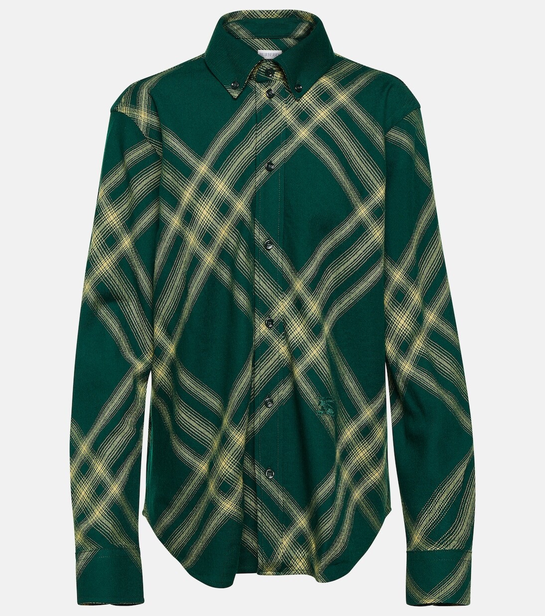 

Клетчатая шерстяная рубашка Burberry, Primrose Ip Check