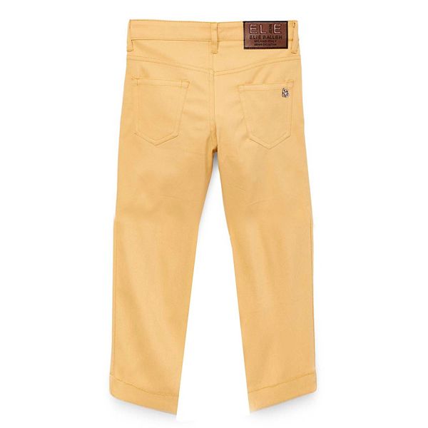 Брюки Big boys slim fit 5 pocket twill Elie Balleh, Pink — фото 2
