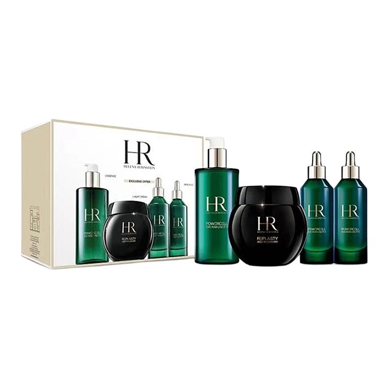 HELENA RUBINSTEIN Черный бандаж New Version Emerald Vase премиальный набор для ухода за кожей успокаивающий стабилизирующий комплект из четырех предметов — фото 2