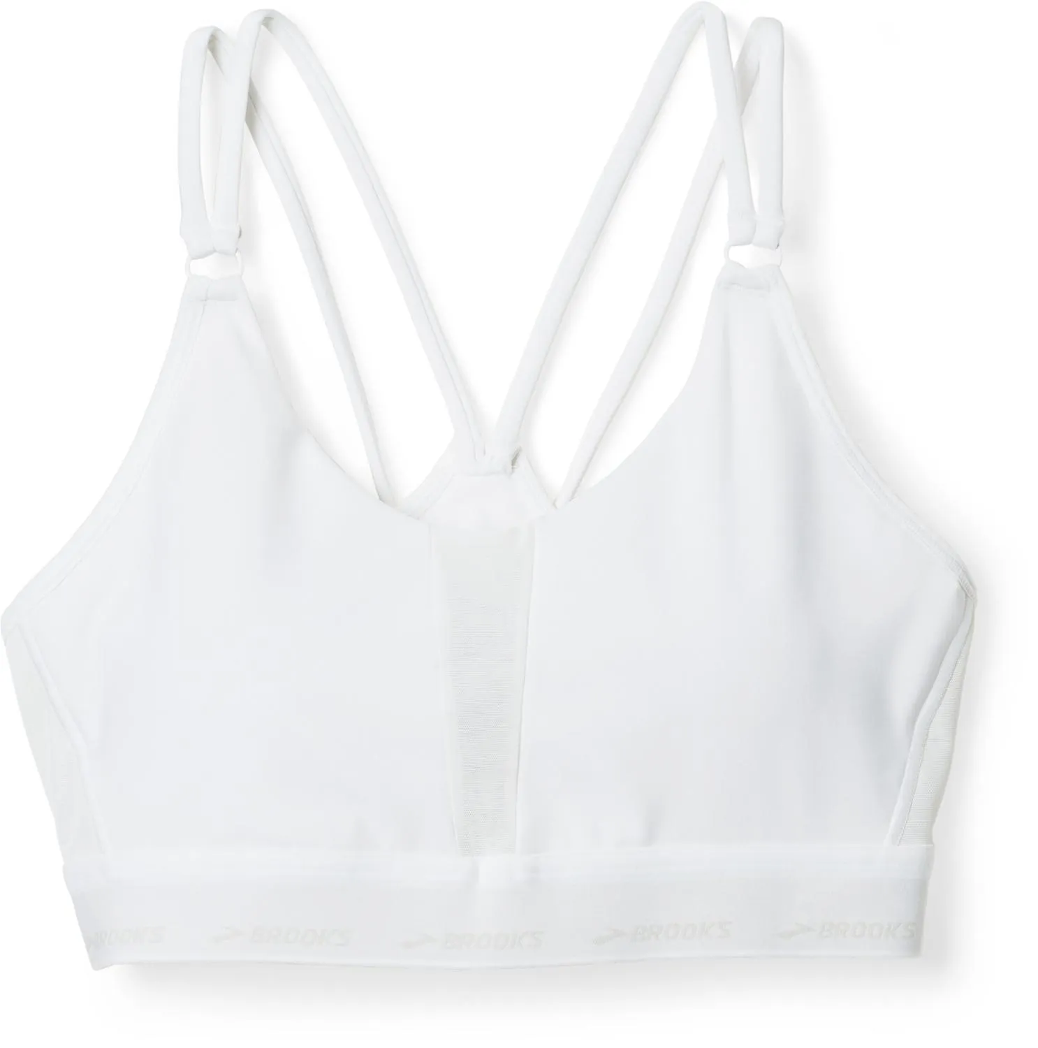 

Плай 3.0 Спортивный бюстгальтер Brooks, White