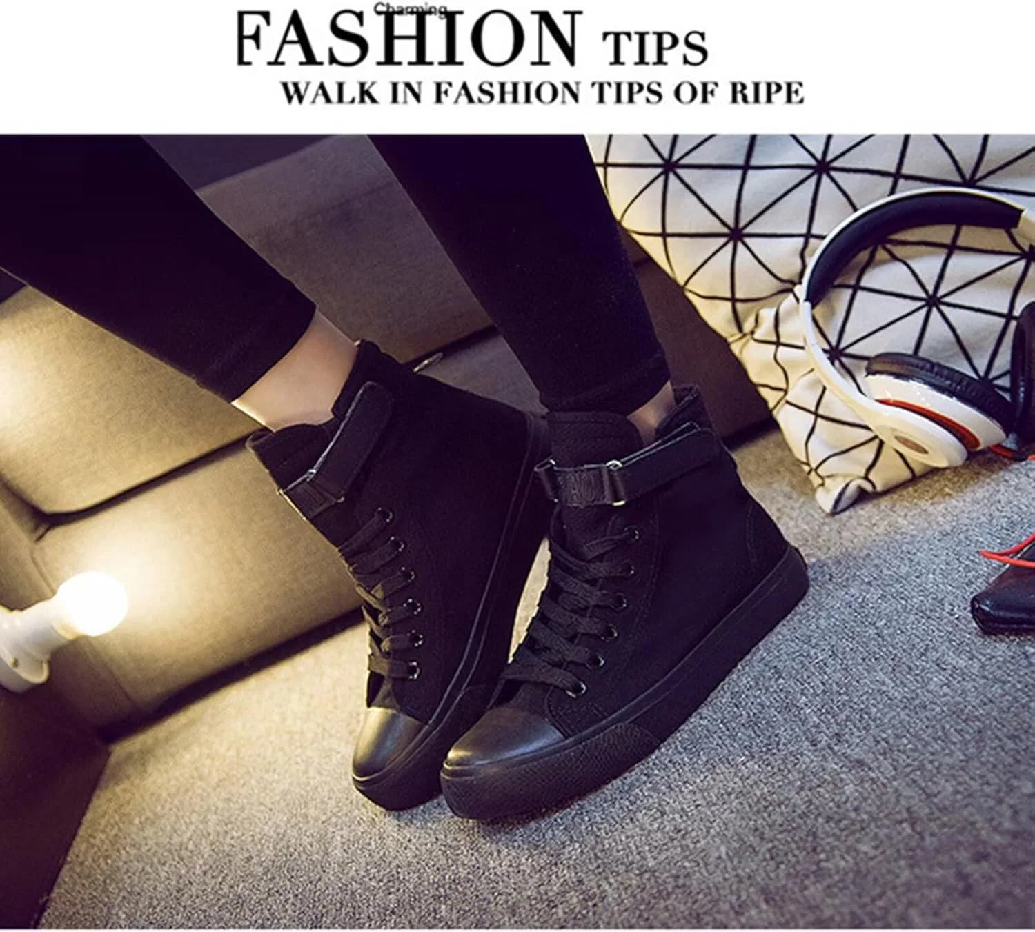 DHSPKN Кроссовки MHA Canvas Shoes Аниме Деку Кроссовки Изуку Тодороки Косплей Высокие кроссовки, Anime 17 — фото 4