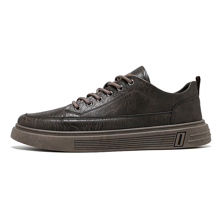 

Кроссовки WARRIOR Skateboarding Shoes Men Low-top Brown, коричневый