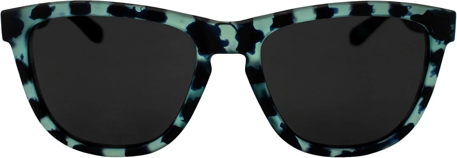 

Солнцезащитные очки Epoch Eyewear Vibe с поляризацией, женские и мужские, 2 пары: синие с полупрозрачными линзами и черные с полупрозрачными линзами, Demi/Black-smoke