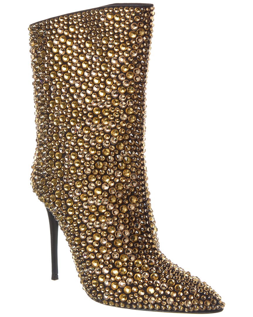 Ботильоны Giuseppe Zanotti Merissa Sparkle 105, черный