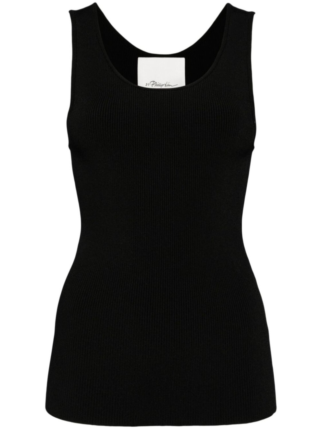 

3.1 Phillip Lim топ в рубчик, черный