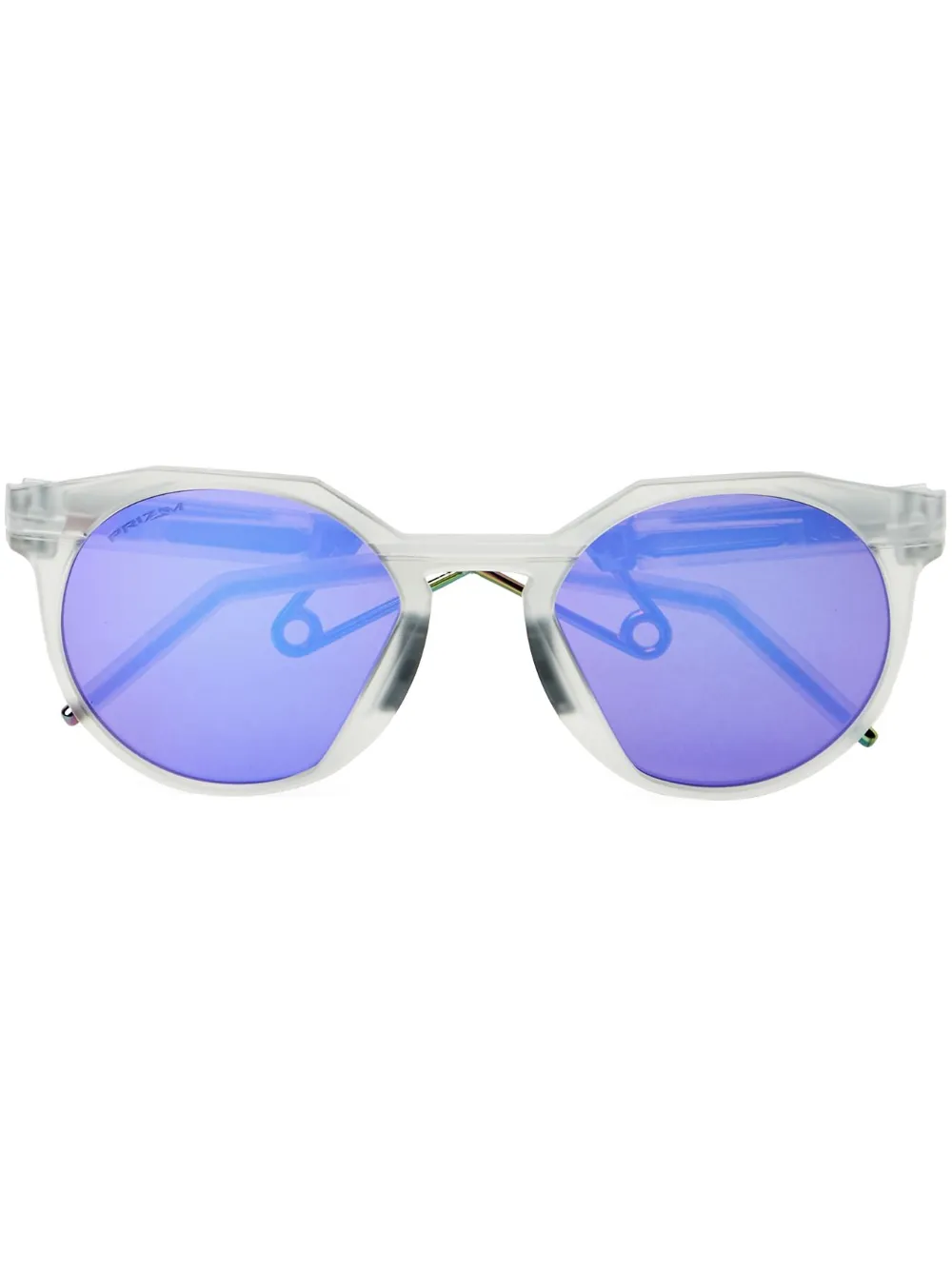 

Солнцезащитные очки в круглой оправе Oakley, белый