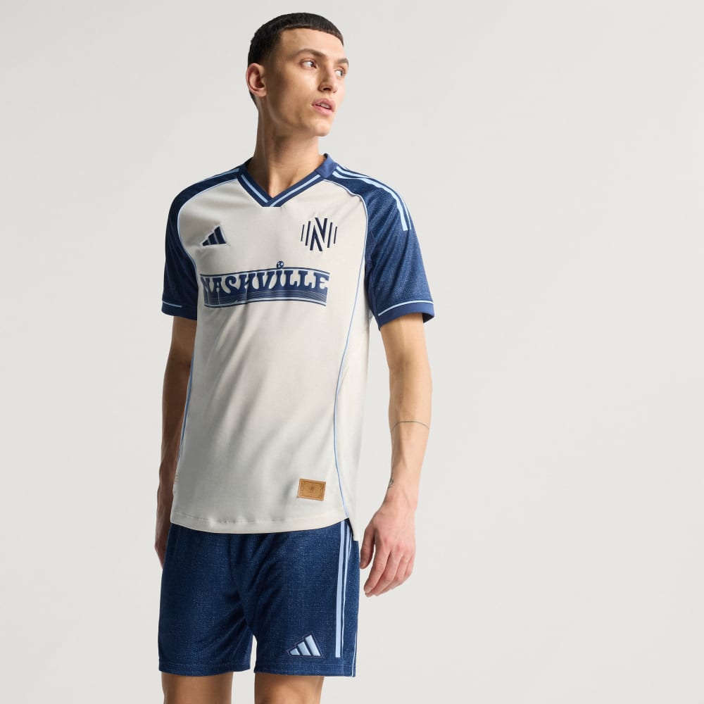 

Джерси Adidas Nashville SC 2025 Archive Authentic Jersey, цвет Chalk White