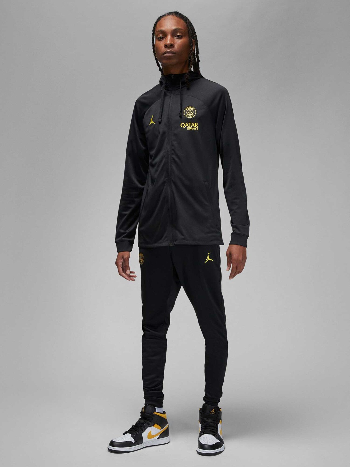 

Спортивный костюм Jordan PSG MNK DF STKHD TRKSUIT K 4TH, черный