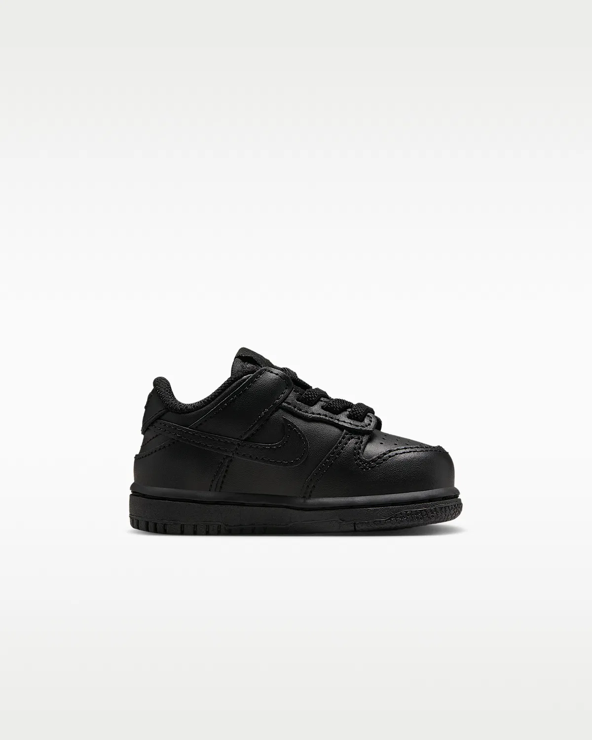 Кроссовки Nike Dunk Low для малышей, Black/Black/Black — фото 3