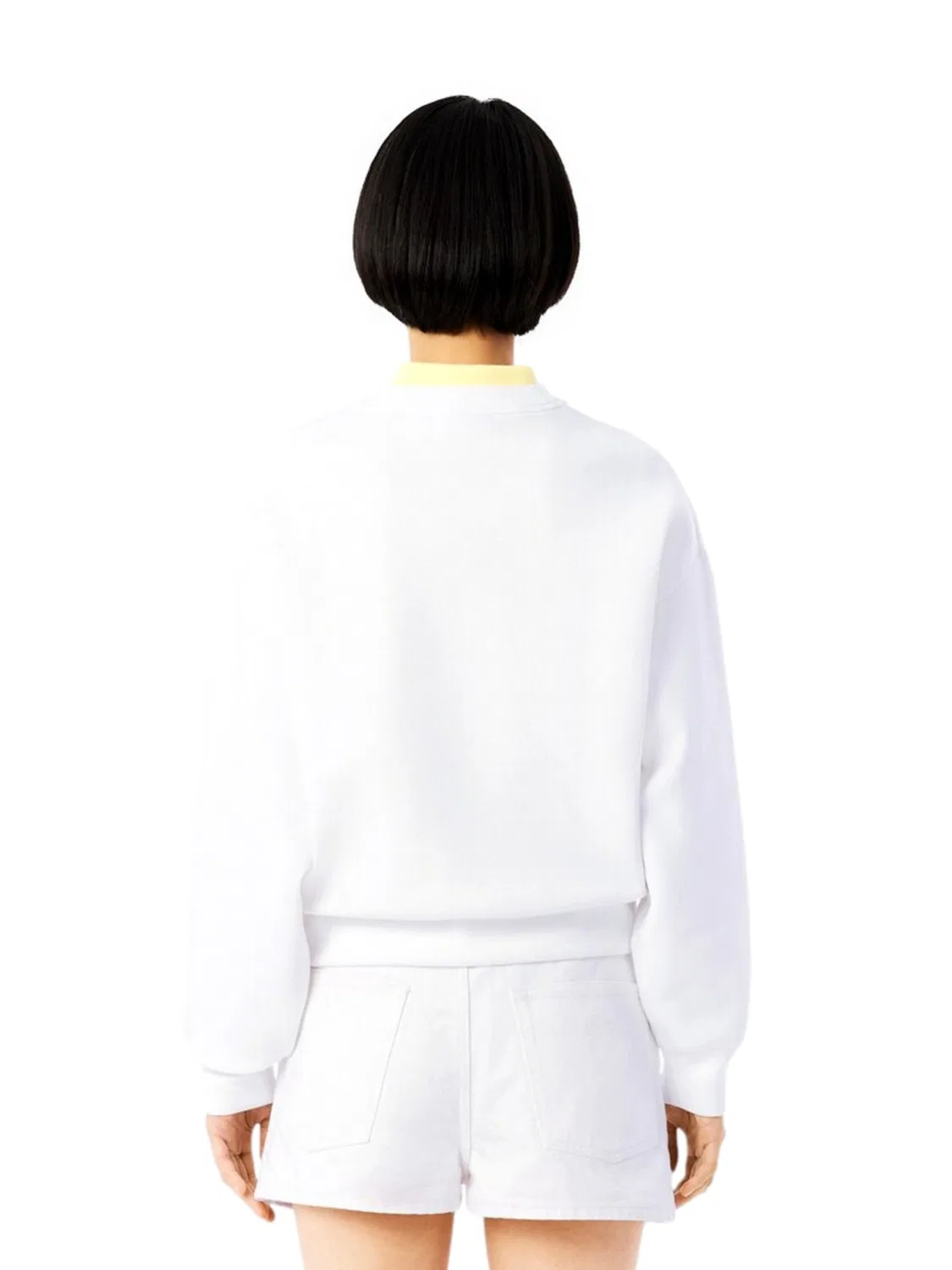 Толстовка Lacoste, White — фото 3