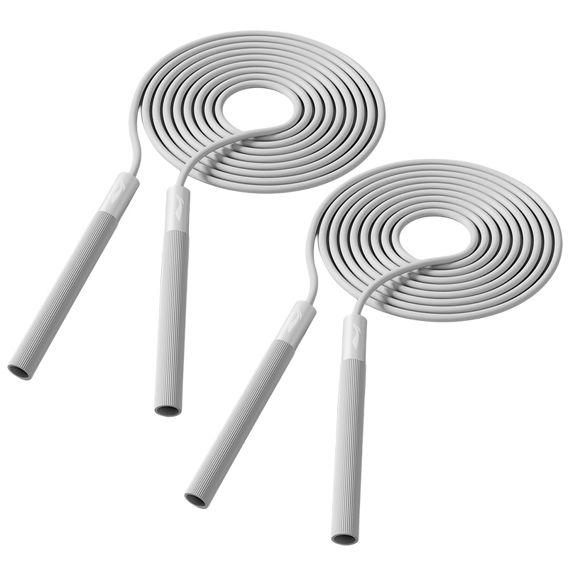 

Скакалка для фитнес-тренировок для взрослых pvc трос 2,8 м LINING, серебро