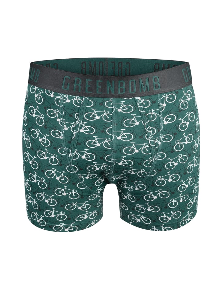 

Боксеры GreenBomb, темно-зеленый