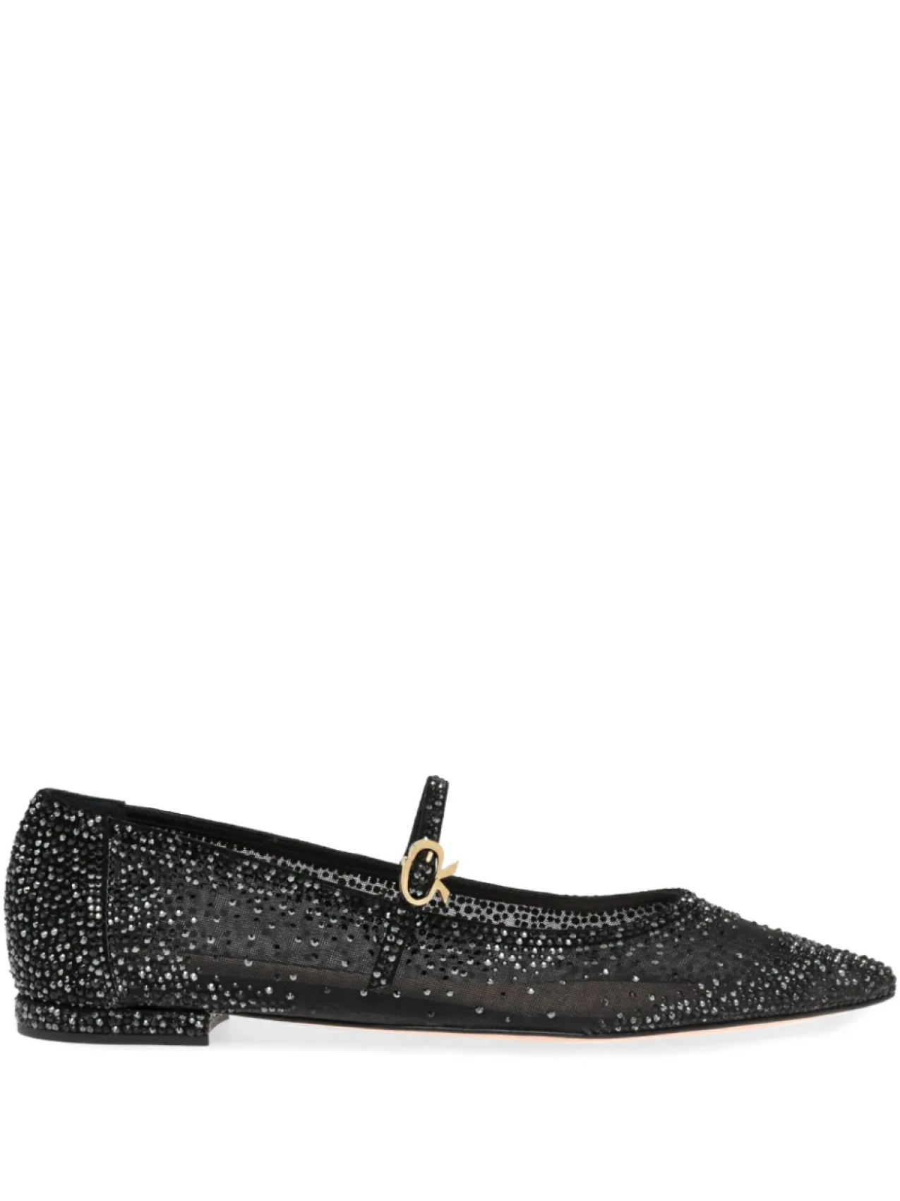 Gianvito Rossi балетки Мэри Джейн Rania, черный