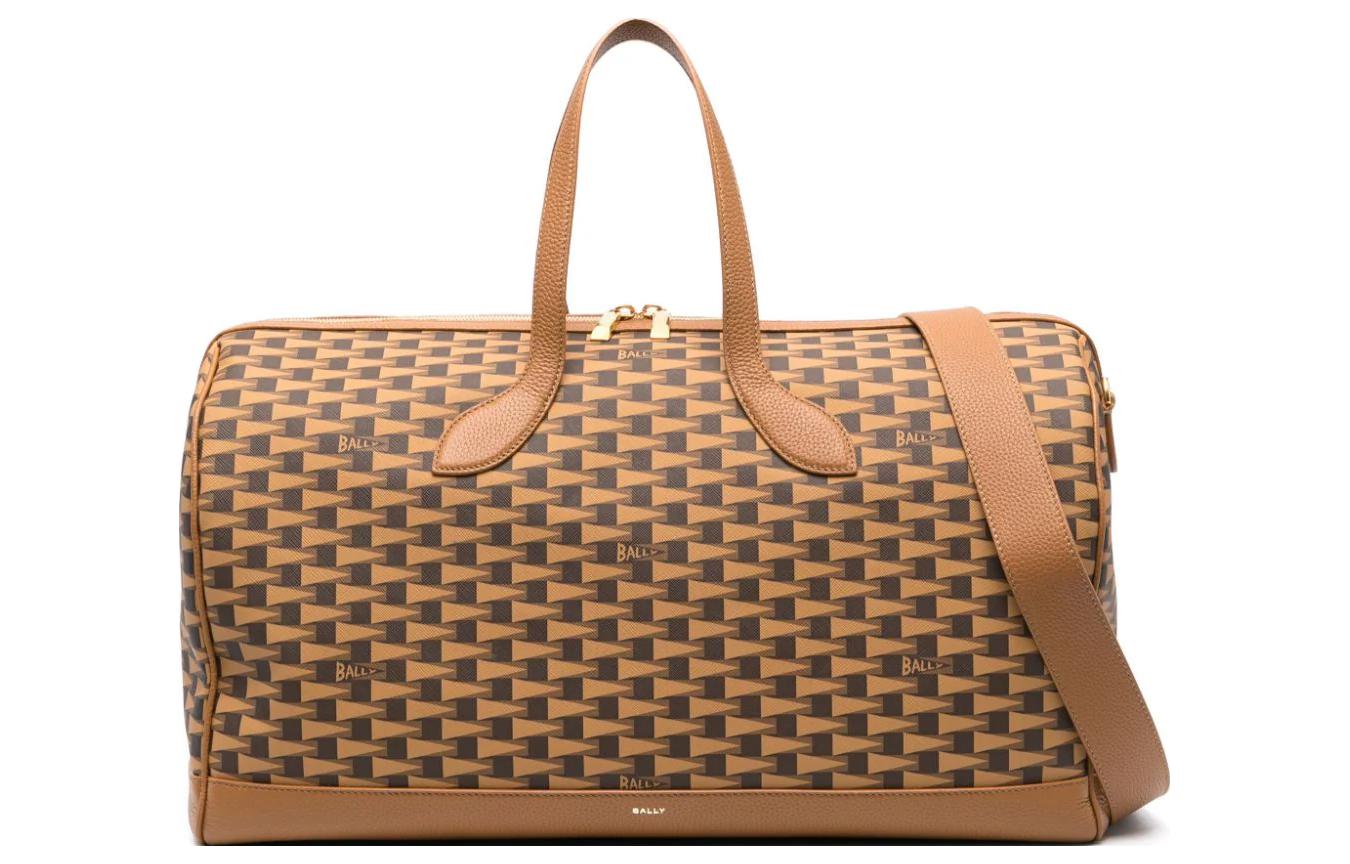 

BALLY Сумка-холдер с монограммой в виде вымпела