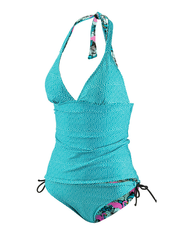 

Комплект бикини BECO the world of aquasports Tankini BECO Wende Empire Line Tankini, цвет türkis-pink