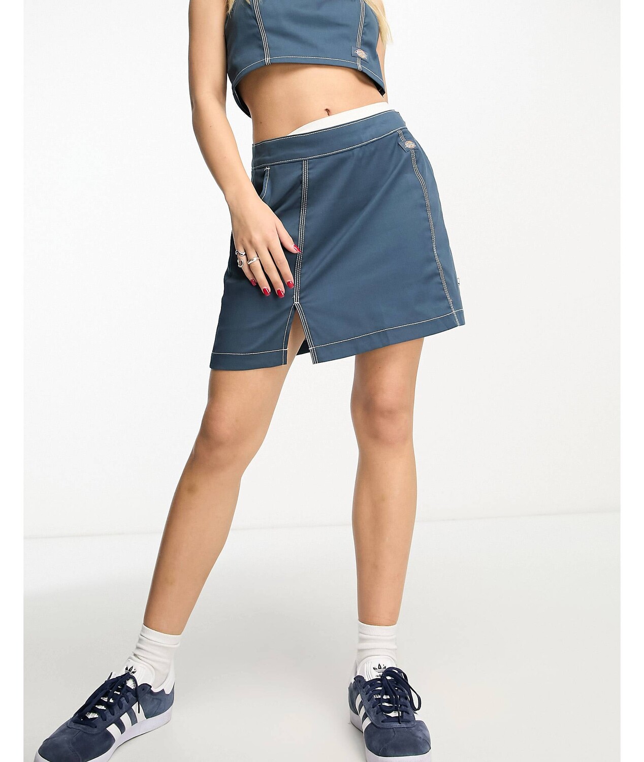 

Синяя юбка Dickies Whitford CO ORD