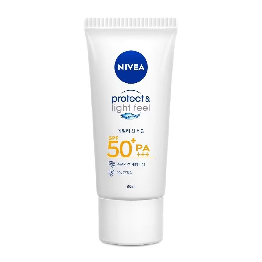 

Nivea Sun Sensitive Protect Light Feel SPF50+ PA+++ 90 мл, White