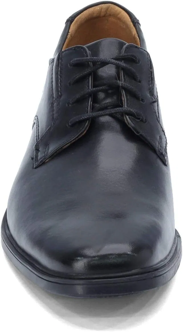 Мужские туфли-дерби Clarks Tilden Plain, Black — фото 2