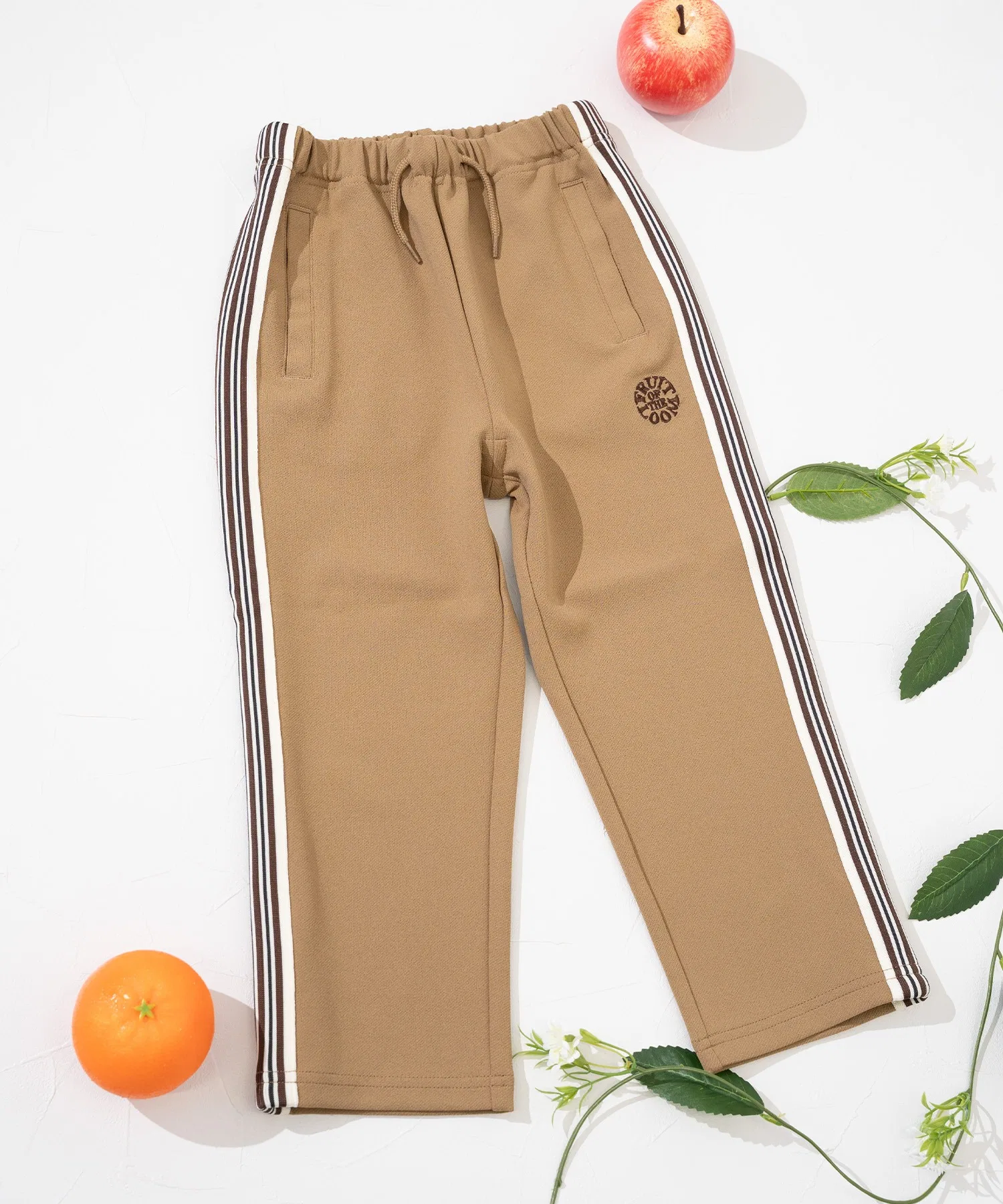 Детские спортивные штаны FRUIT OF THE LOOM для спорта и отдыха зелёные — фото 4