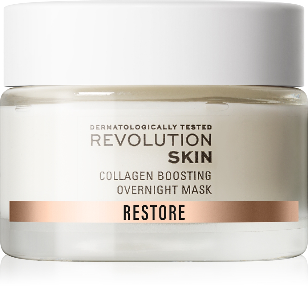 

Восстанавливающая коллаген ночная крем-маска для стимуляции выработки коллагена Revolution Skincare, 50 мл
