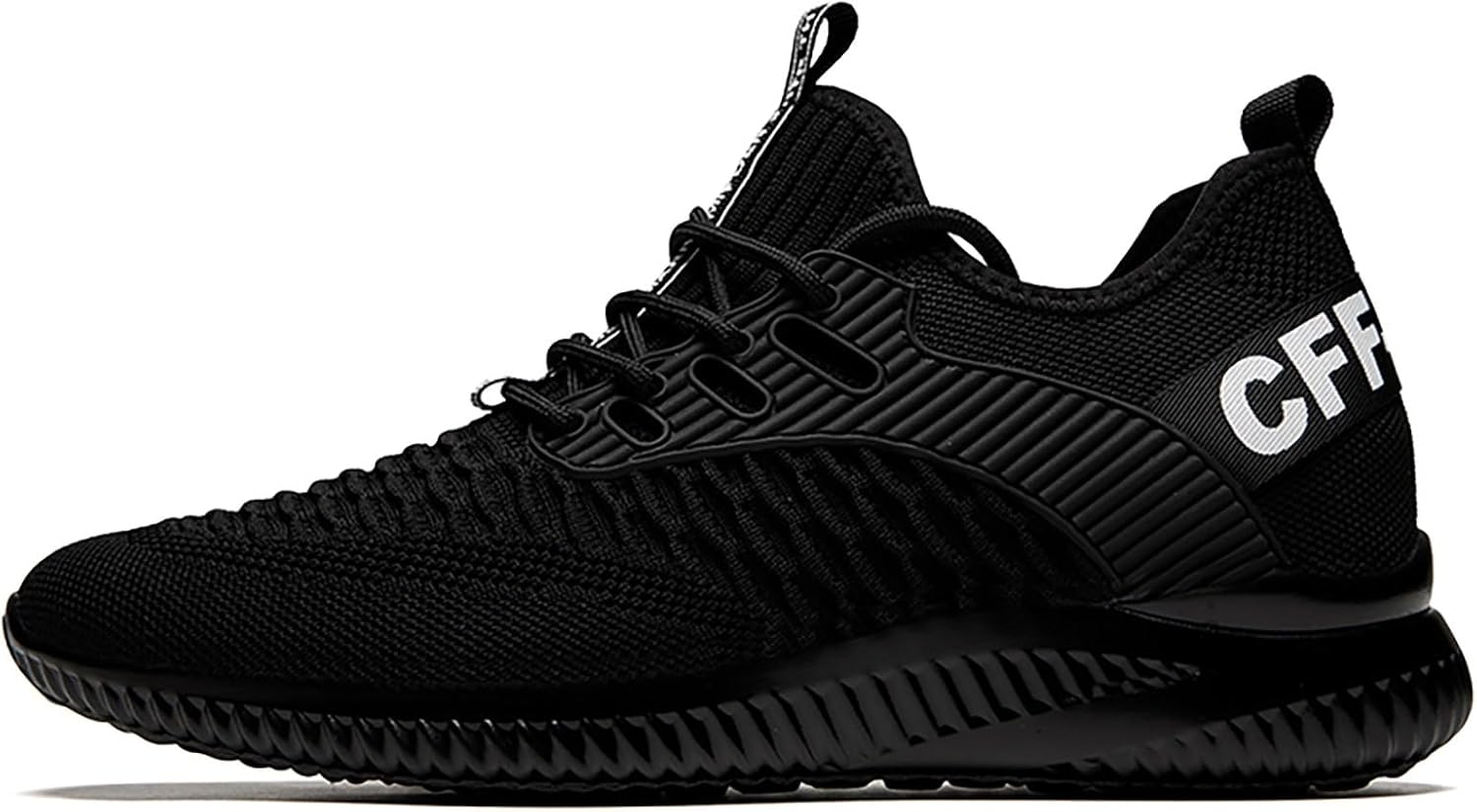 

Мужские кроссовки с лифтом 2,4-10 см, дышащая сетка, легкие спортивные прогулочные обувь для мужчин Bkmyth, черный