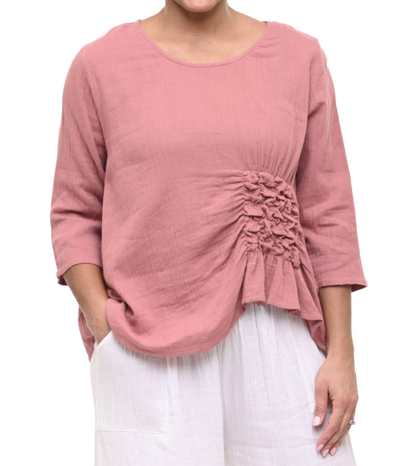 

Топ Ольга в розовом Tulip Clothing