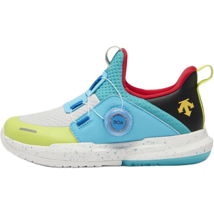

DESCENTE Тренировочные Shock Absorbers низкие детские повседневные кроссовки Blue/White/Black Kids'