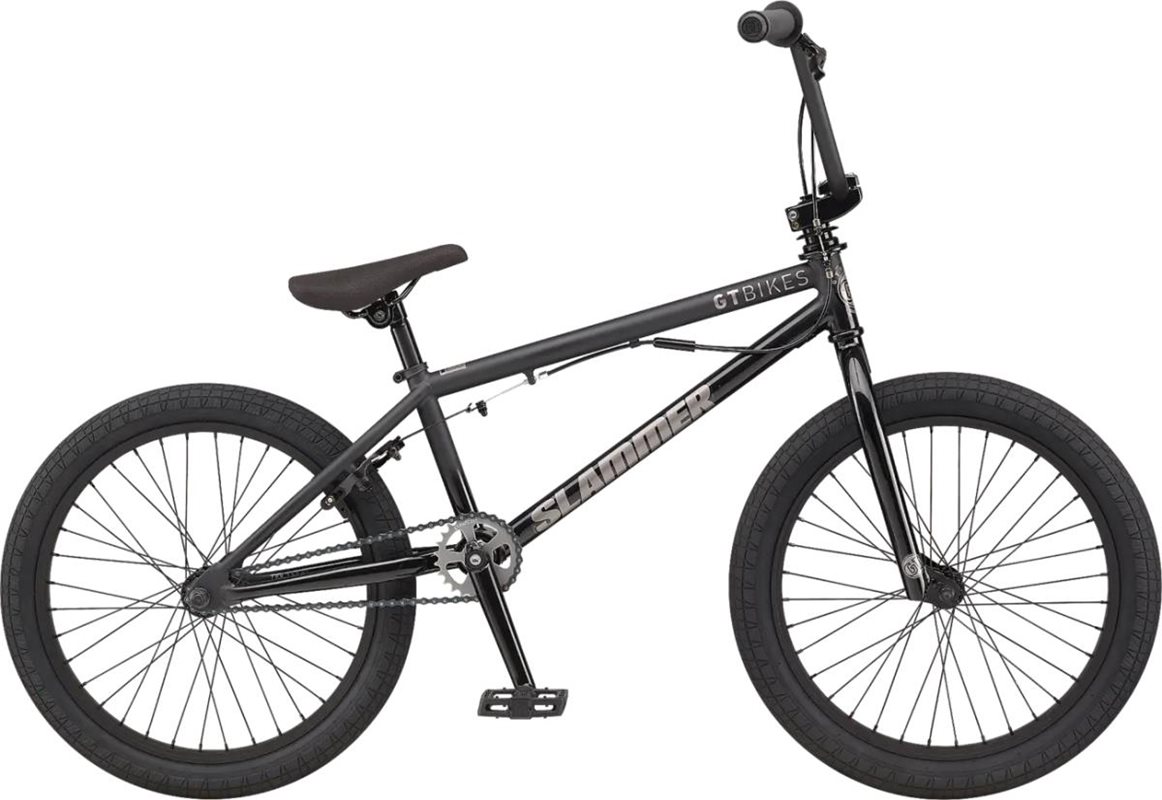 

Велосипед BMX GT Slammer матовый прозрачный черный