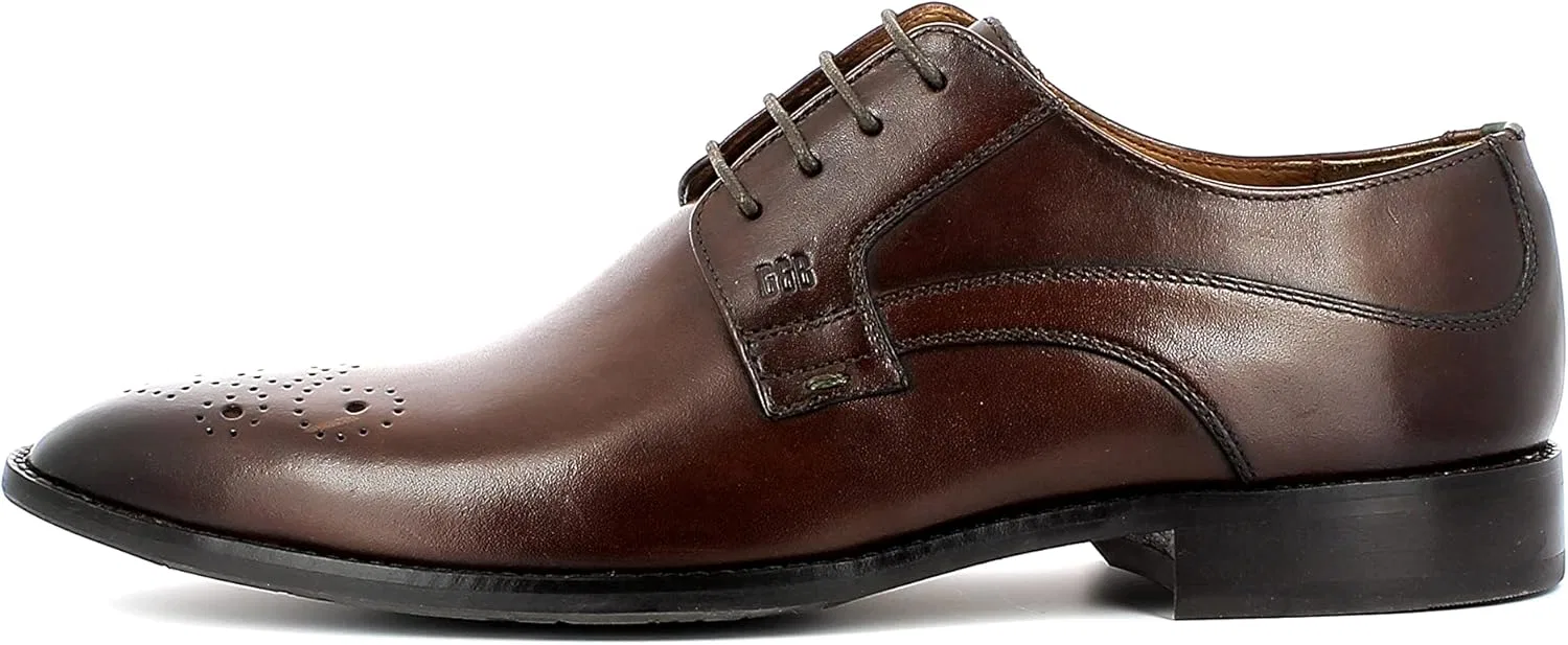 Мужские деловые туфли Gordon & Bros. Lorenzo S181722, на шнуровке, дерби, деловая обувь, обувь для костюма, офисная обувь, повседневная обувь, Tdm — фото 2