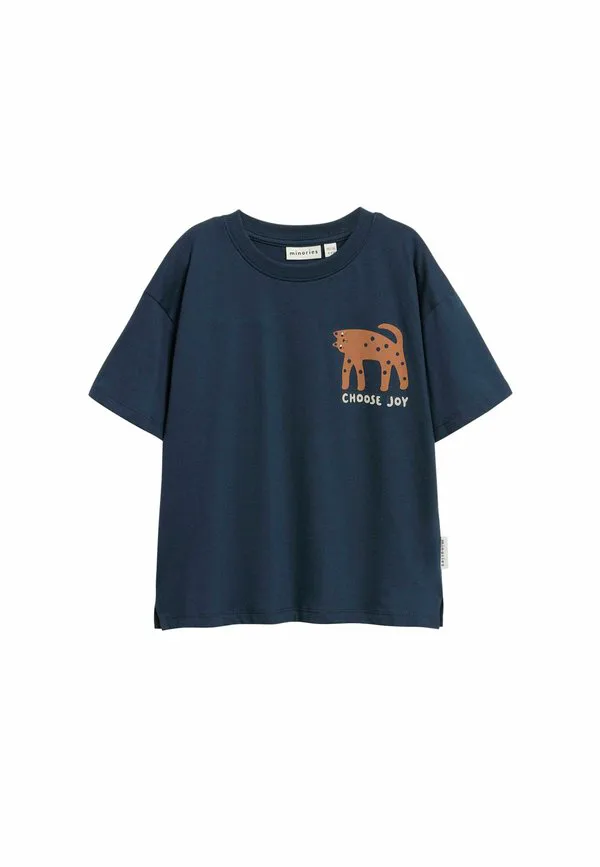 Футболка с коротким рукавом и принтом Minories, Dark Blue