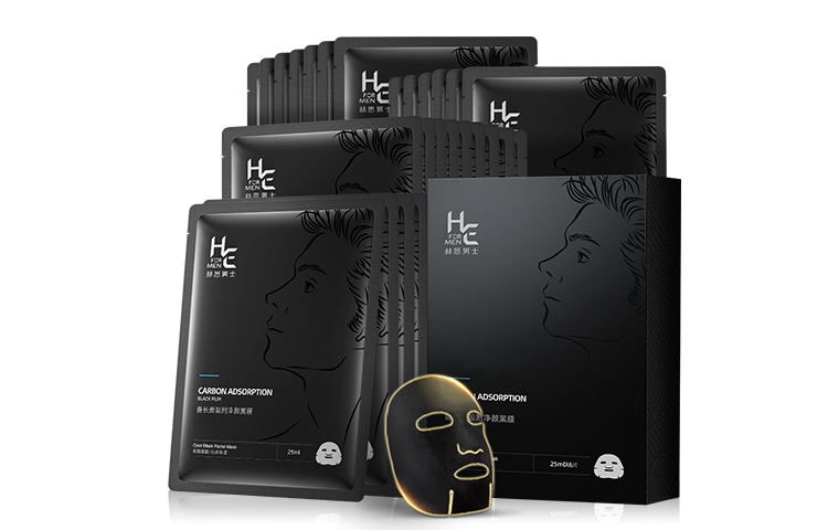 Маска для лица H&E — Очищающая глубокого черного цвета с древесным углем для поглощения и очищения, * 5 — фото 2