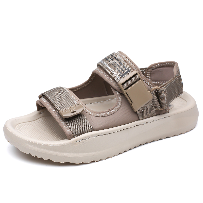

POPULAR ROUSE PR Мужские пляжные сандалии цвета хаки, цвет Khaki
