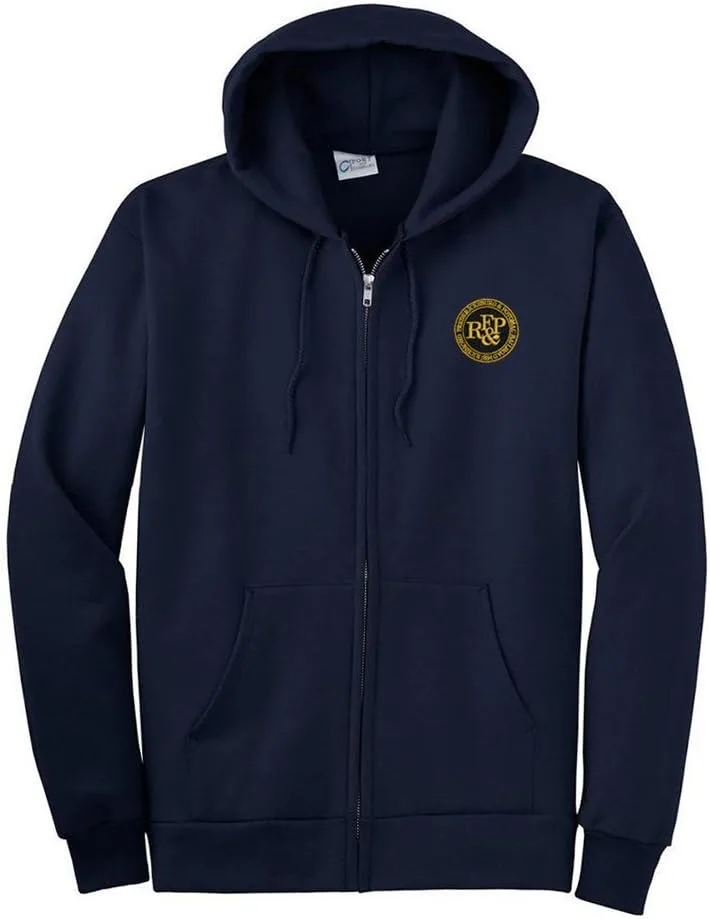 

Толстовка с капюшоном Richmond Fredericksburg and Potomac Railroad на молнии Daylight Sales