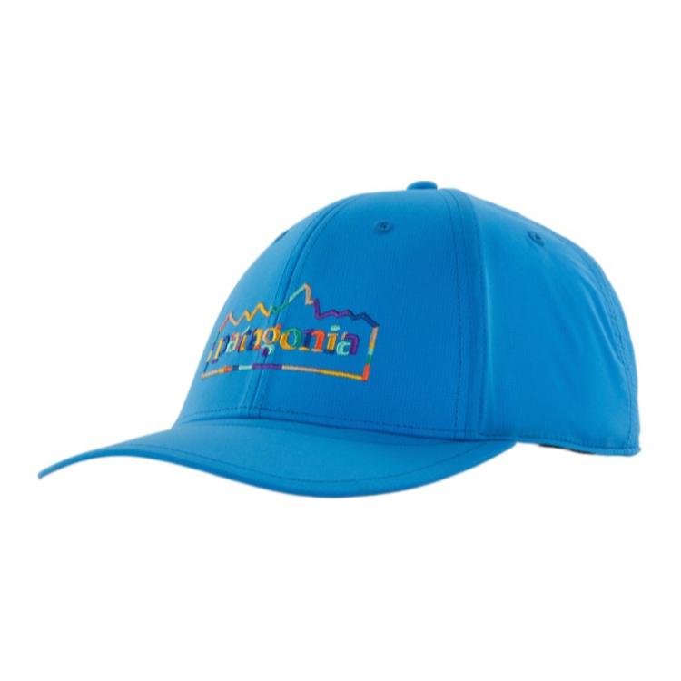 

Patagonia Переработанная полиэстеровая бейсболка унисекс синяя, Blue