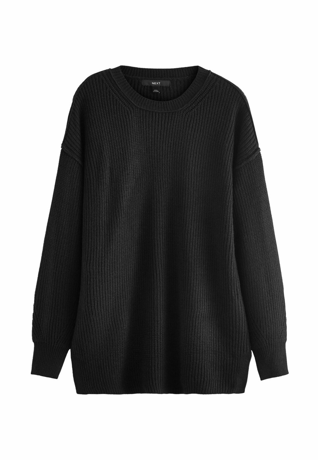 

Свитер COSY CREW NECK LONGLINE Next, черный