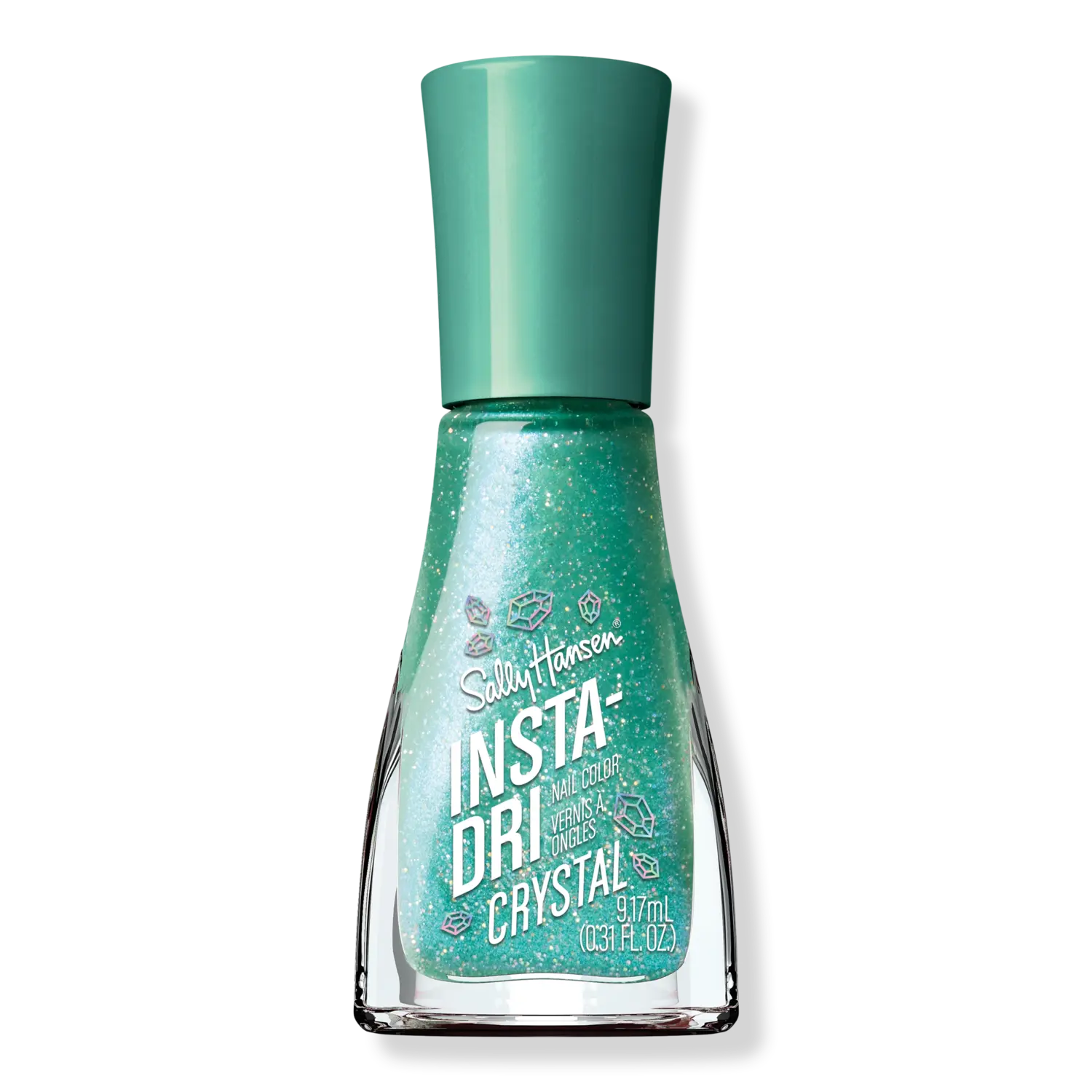 

Коллекция лаков для ногтей Insta-Dri Crystal Sally Hansen, Aquamarine Aura (shimmery blue)