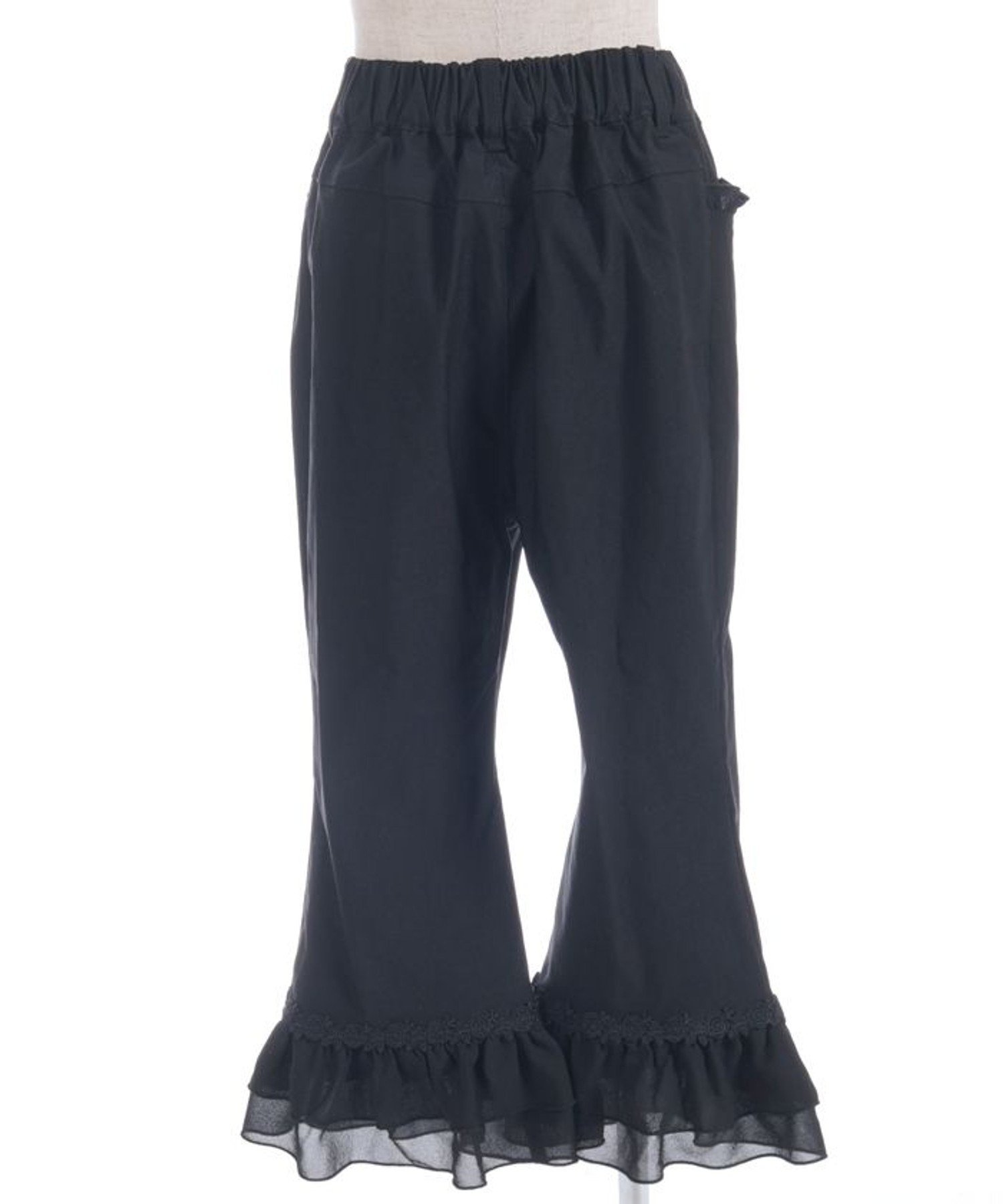 Леггинсы с эластичной оборкой Axes femme kids, Black — фото 4