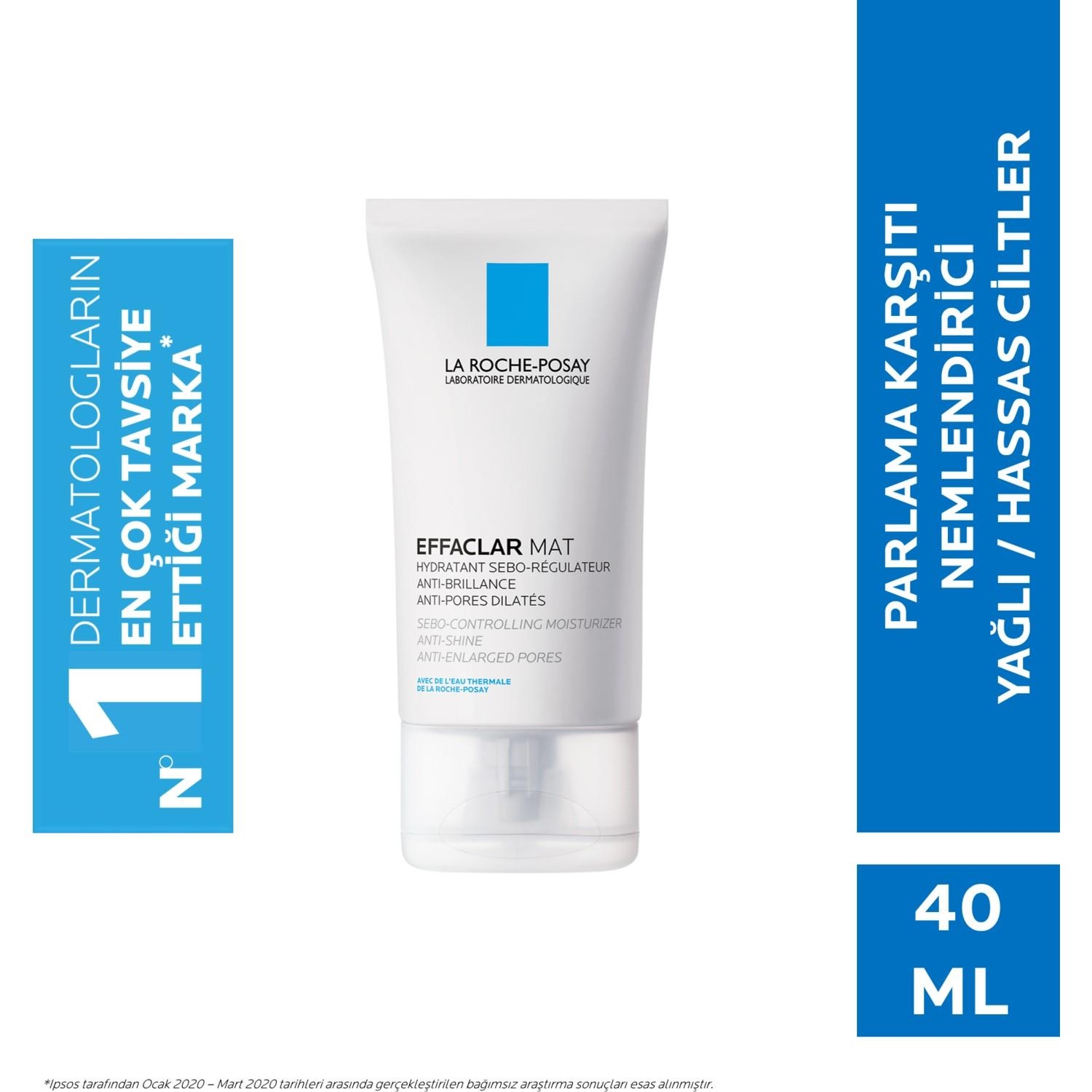 

La Roche Posay Effaclar Матовое увлажняющее средство против жирного блеска 40 мл