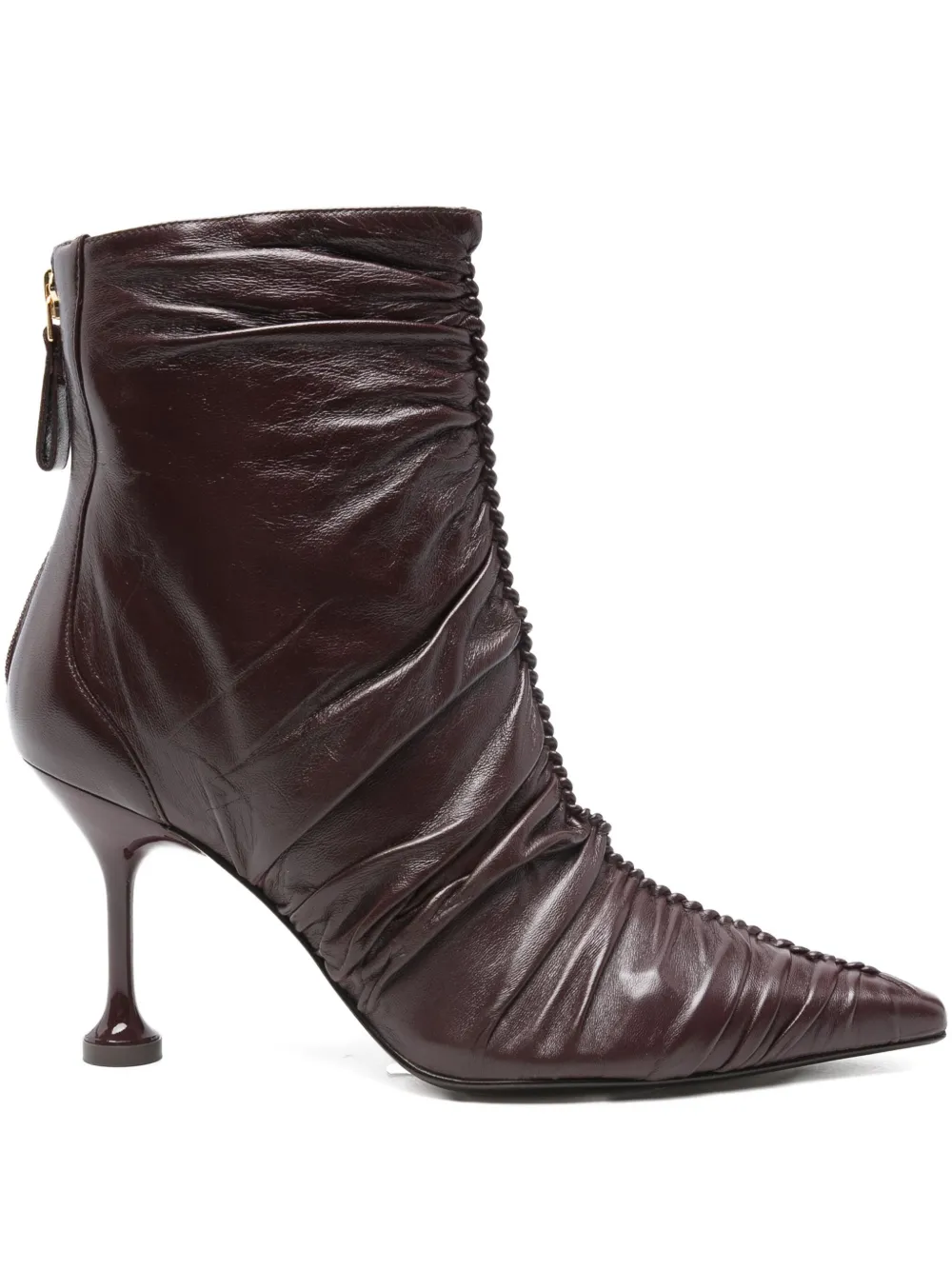 Ботильоны Dannia на каблуке 85 мм Alexandre Birman, красный