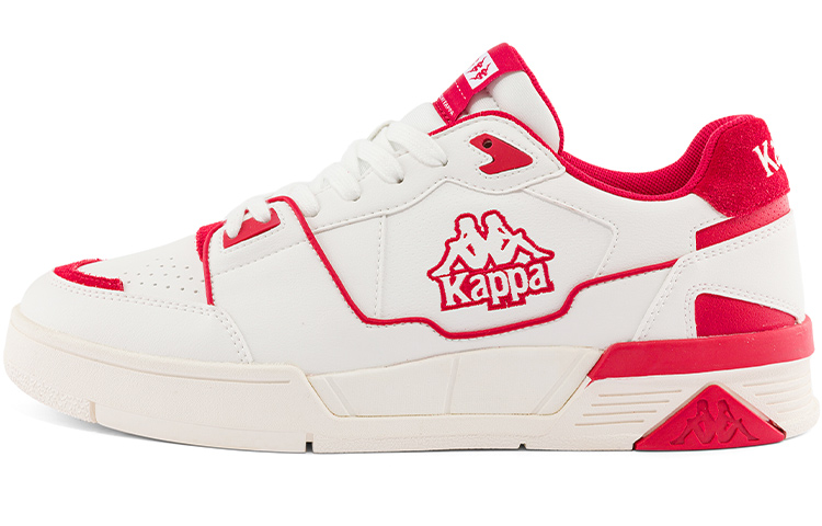 

Kappa Износостойкие лоу-топы для скейтбординга унисекс White Cherry Red, цвет White Cherry Red