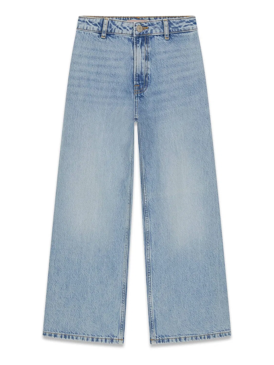 Джинсы с широкими штанинами Guess, Blue Denim