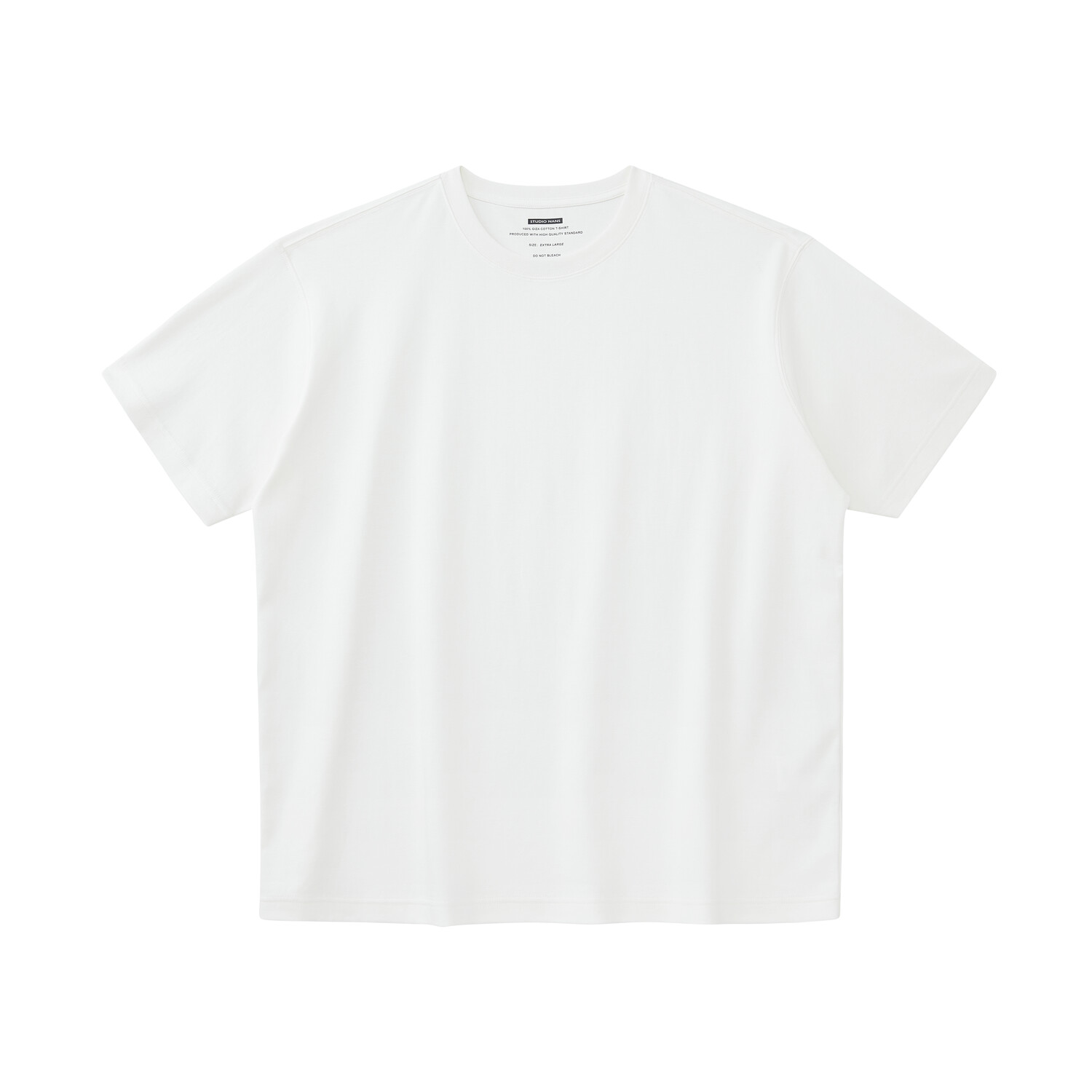 

NANS STUDIO Мужская футболка, БЕЛЫЙ/белые короткие рукава