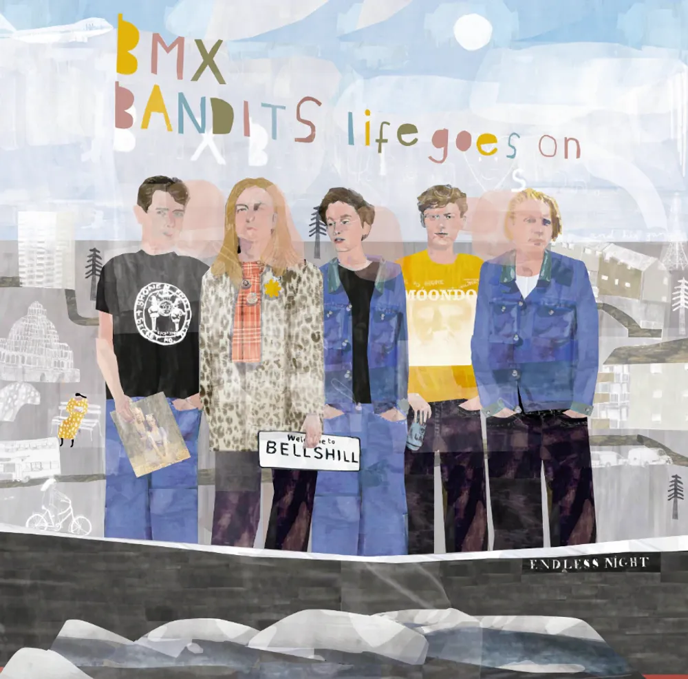 

Виниловая пластинка LP Life Goes On [Green Vinyl] - BMX Bandits