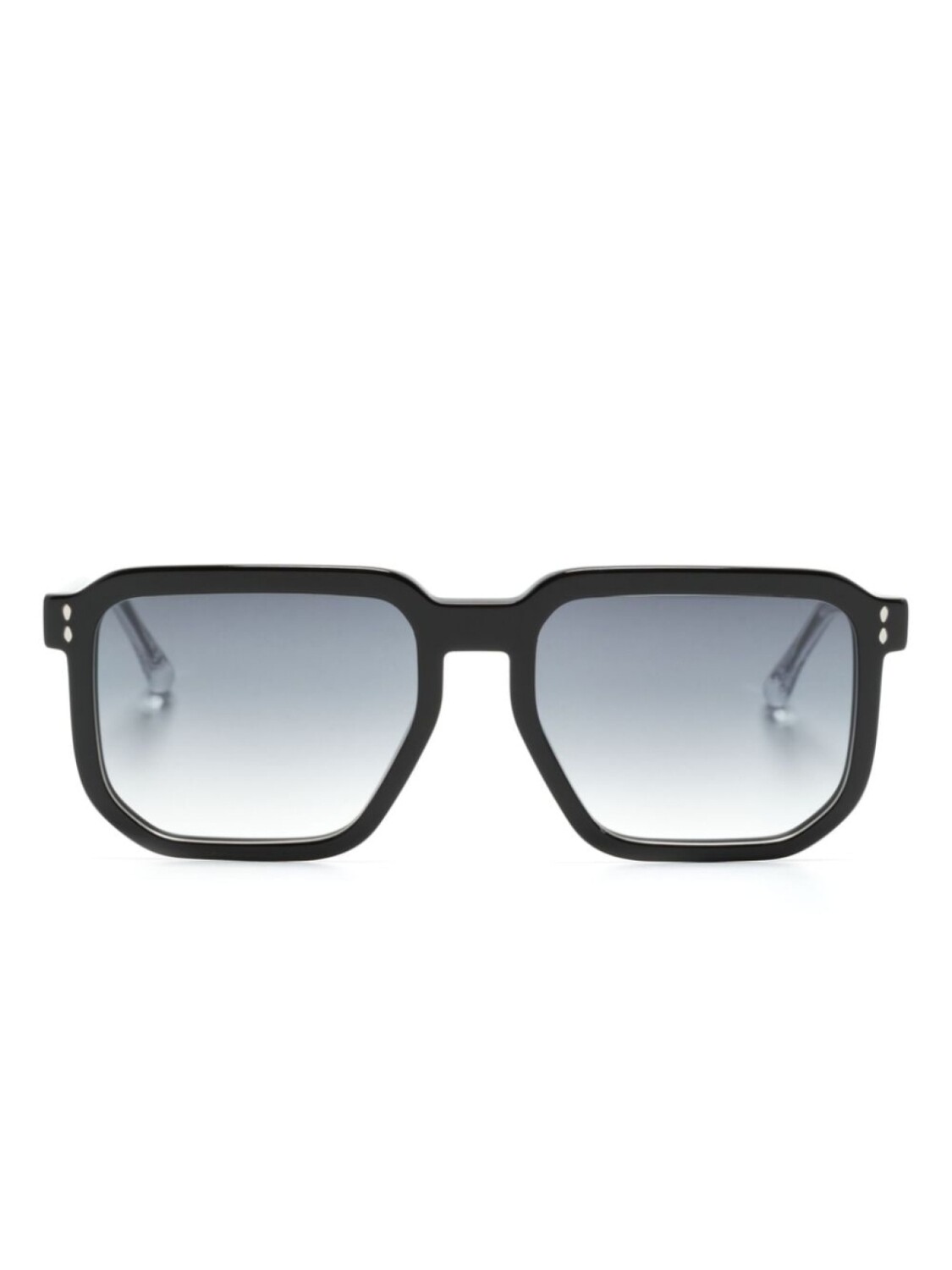 

Isabel Marant Eyewear солнцезащитные очки в геометричной оправе, черный