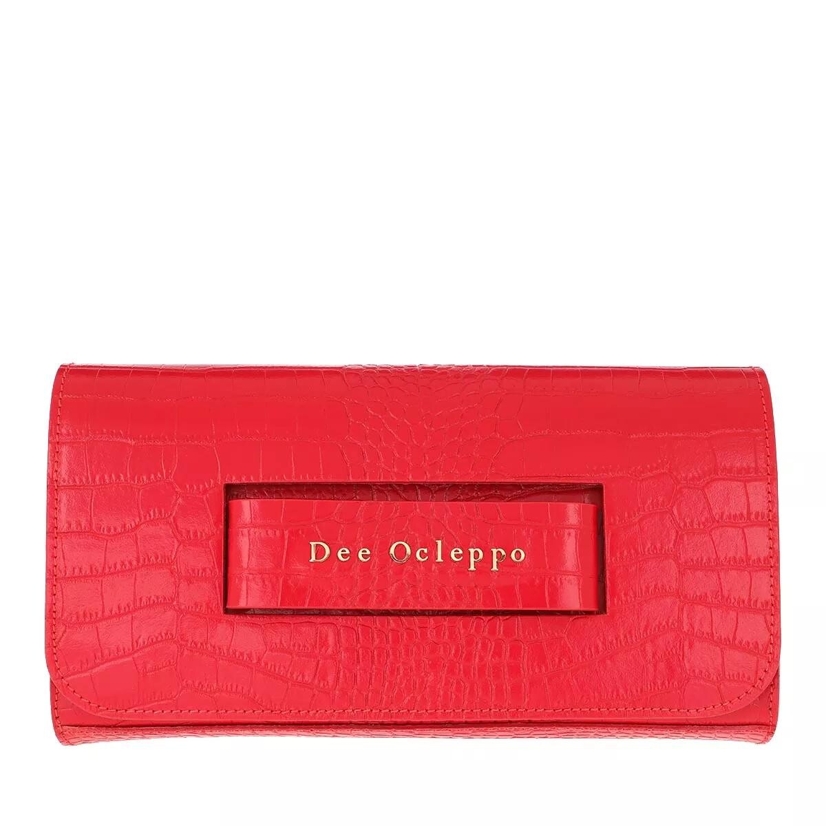 

Ручной клатч dee Dee Ocleppo, красный