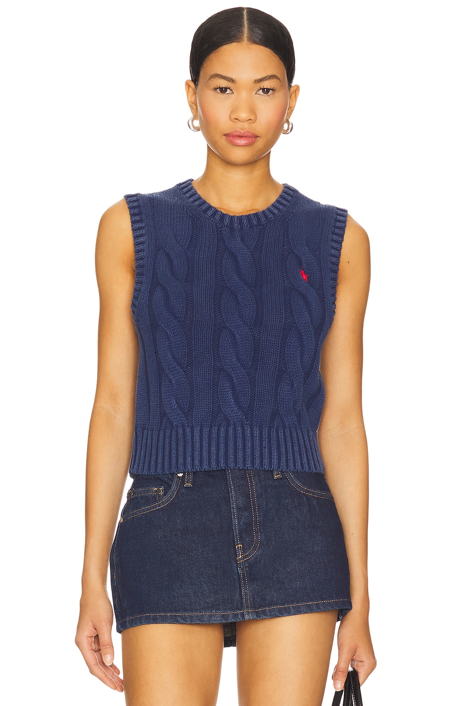 

Безрукавка из хлопка Polo Ralph Lauren, midnight royal